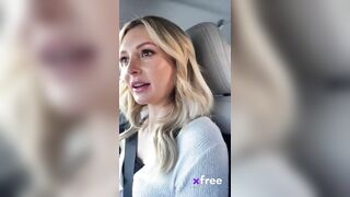 This blonde bombshell is eagerly deep-throating a throbbing cock in her car. Nothing beats a car wash and a blowjob in one trip. - @moking's Sex Reel