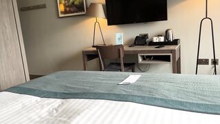 Hot Stepmom shares the bed and her ass with a stepson