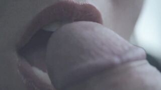 Close Up Cock Licking Till It Explodes | Amateur - S54