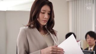 [SONE-081] “You Can Stay At My Place” - Unable To Catch The Last Train, I Went Ot The Home Of The Beautiful Female CEO… I Was Excited And Had Sex Until Morning With Relentless Negotiation For Sex. Nagi Hikaru