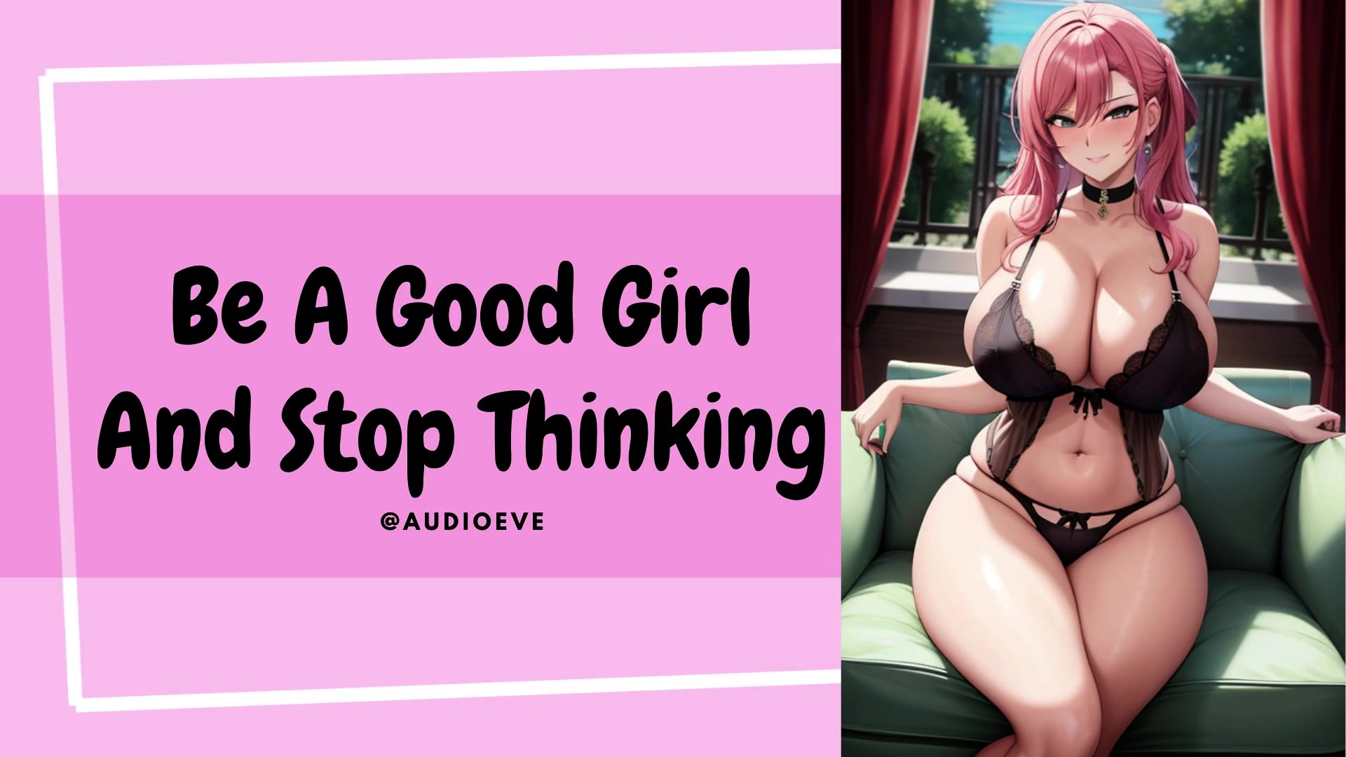 Be A Good Girl And Stop Thinking | Gentle Femdom Lesbian wlw ASMR Audio  Roleplay