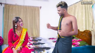 Beautiful Tamil Couple very 1st sex after wedding night ( Full Movie )