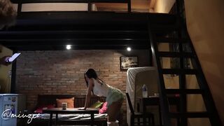 Caught Asian Stepsister using sextoy with her boyfriend, "I will tell your mom" / miuzxc