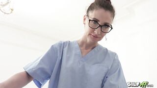 Gilf Nurse Creampie Suprise - Scarlet Louise