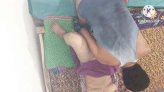 Hot sexy Kitu Bhabhi's husband-wife real love and sex video at her parents' home.