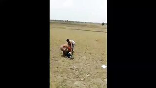 Desi Couples Caught In Village 1 - Village Outdoor