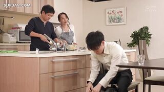 [RM] When MY Father In Law Is Away, I Get Into The Bath With My Step Mother In Law. Hot Sex With A Virgin Boy Miki Yoshi