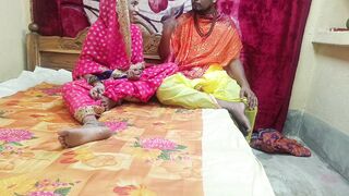 First time wife sharing with baba desi sex video