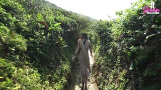 Hiking to a nudiste beach in Brazil - Outdoor Sex - SammmNextDoor Date Night #30