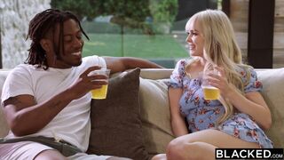 BLACKED BBC-Hungry Tiny Blonde Gets Creampied By Roommate - Lilly Bell