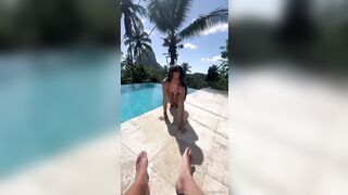 Paige Insco Poolside Blowjob Cumshot Video Leaked