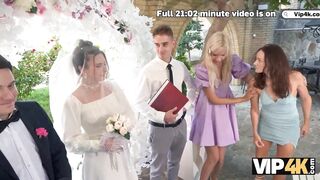 VIP4K. A real wedding anal fuck, Bride was nailed by a toastmaster. Hot sex with Jane White